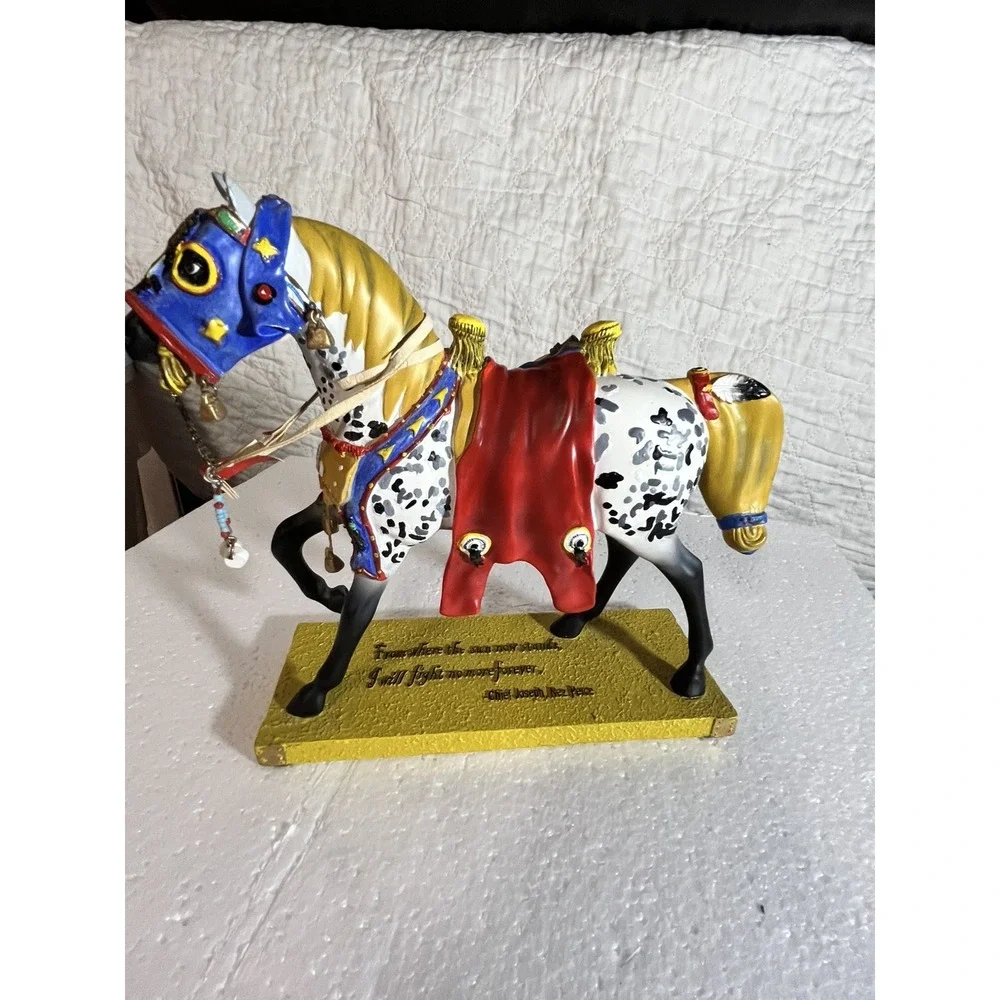 Trail Of Painted Ponies  RUNS THE BITTERROOT  Signed 63/150
